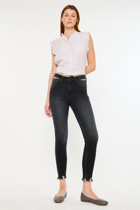 Tiara High Rise Ankle Skinny Jeans