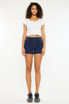 Marianna High Rise Striped Shorts