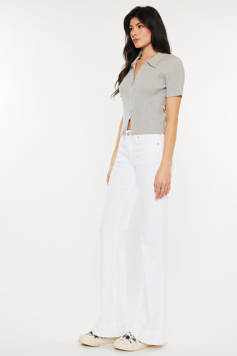 Allegra Mid Rise Flare Jeans – Official Kancan USA