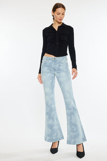  Rosa Low Rise Flare Jeans