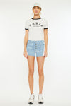 Smith Mid Rise Contrast Shorts