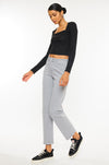 Zandria Ultra High Rise 90's Straight Leg Jeans