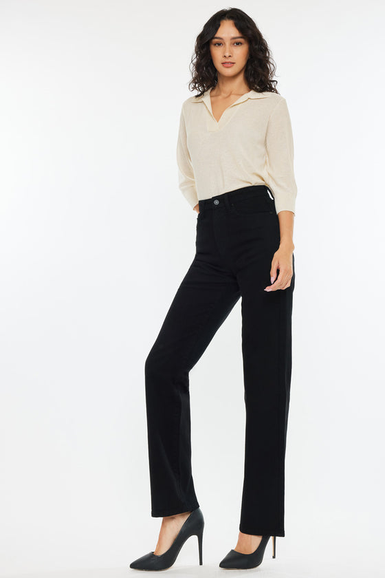 Princess High Rise True Straight Leg  Jeans