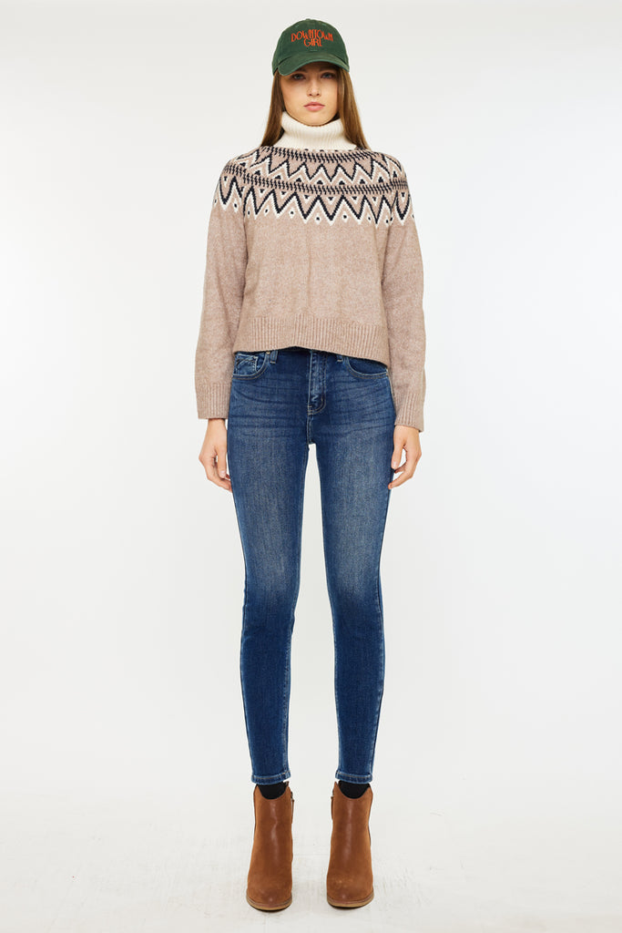 Rochelle  High Rise Super Skinny Jeans