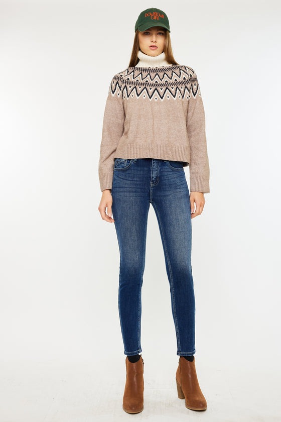 Rochelle  High Rise Super Skinny Jeans