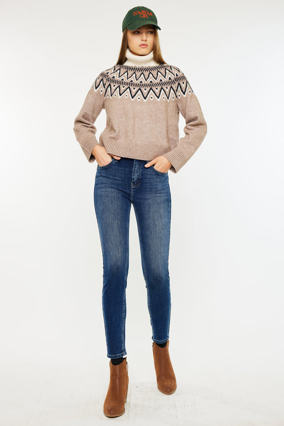 Rochelle  High Rise Super Skinny Jeans