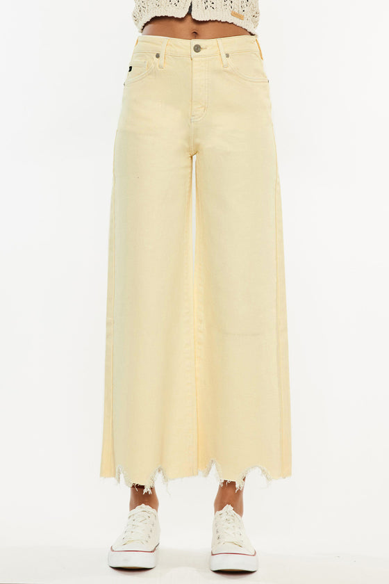 Savie Cropped Wide Leg Jeans - Official Kancan USA