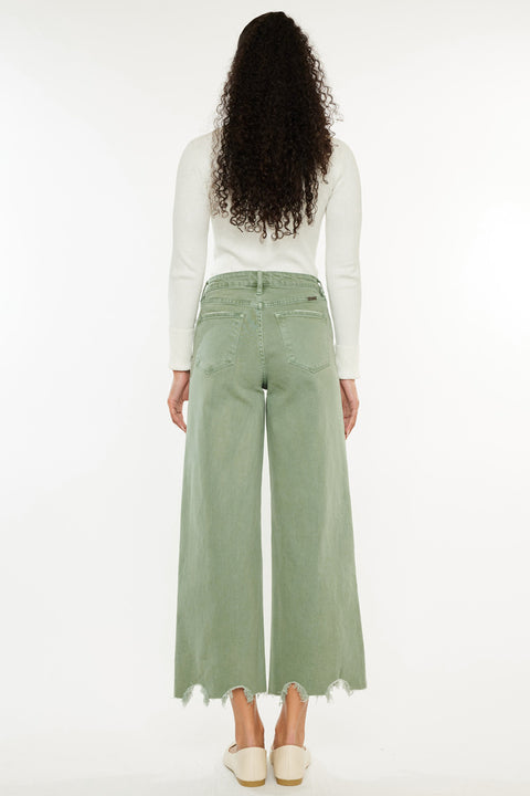 Savie Cropped Wide Leg Jeans - Official Kancan USA