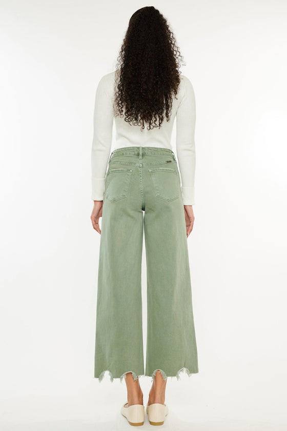 Savie Cropped Wide Leg Jeans - Official Kancan USA