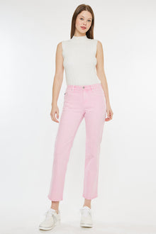  Hannah Mid Rise Straight Jeans - Official Kancan USA