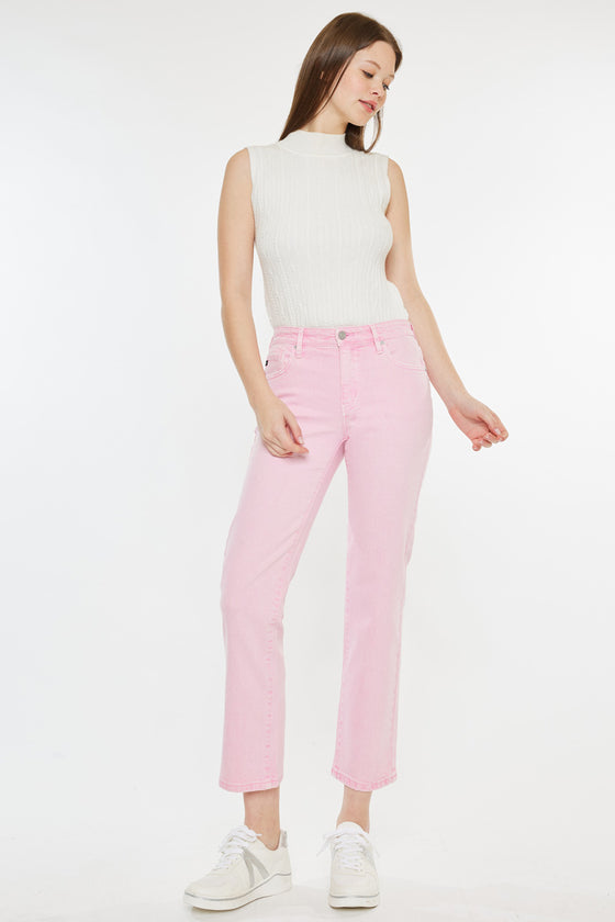 Hannah Mid Rise Straight Jeans - Official Kancan USA