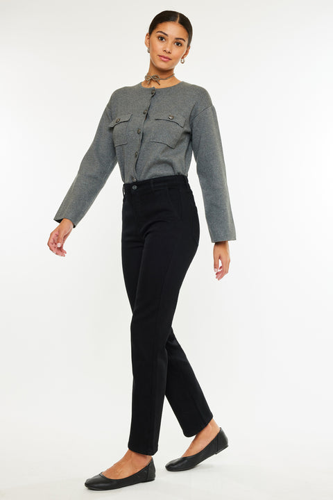 Isa High Rise Straight Leg Jeans