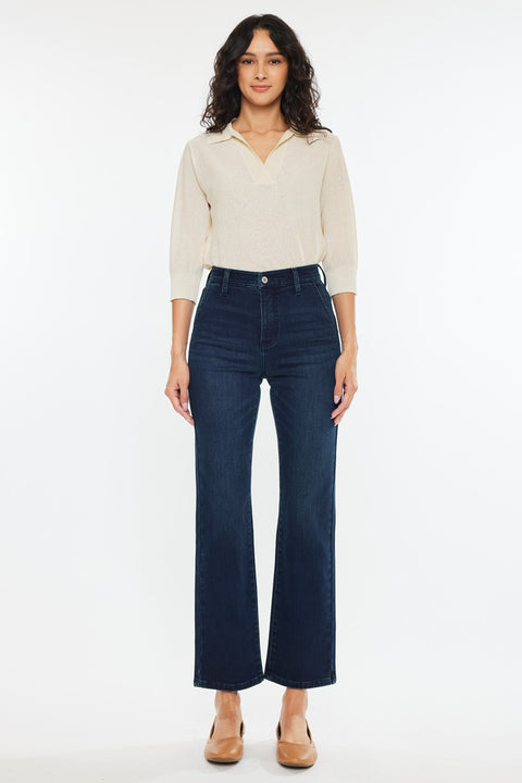 Felicity High Rise Slim Straight Leg Jeans