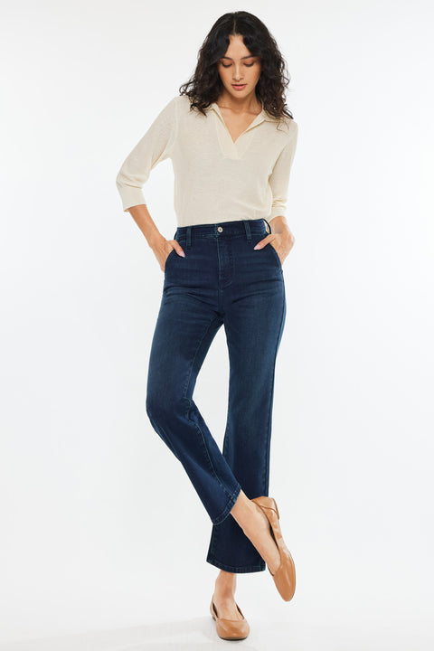 Felicity High Rise Slim Straight Leg Jeans