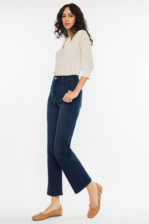 Felicity High Rise Slim Straight Leg Jeans