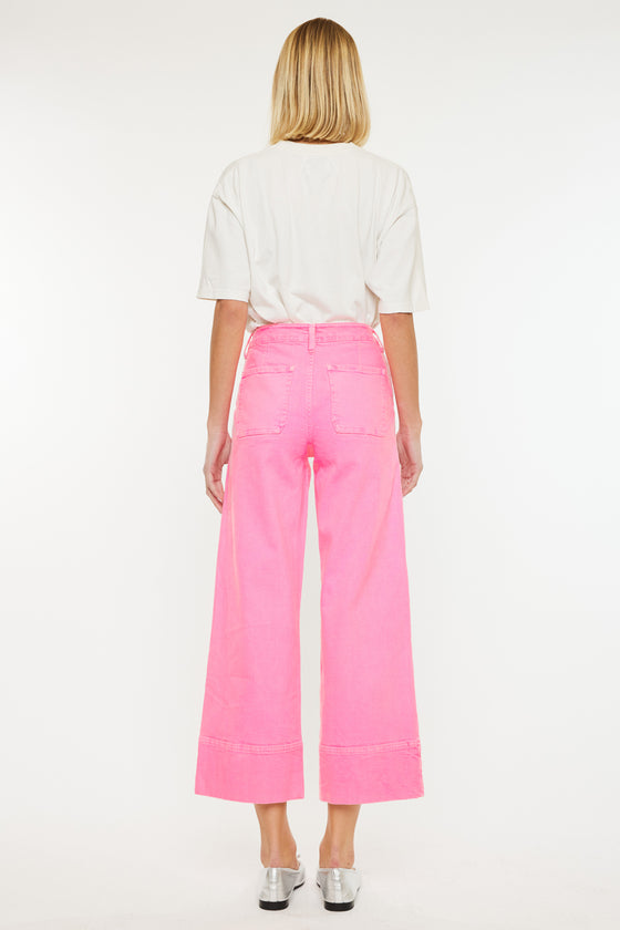 Stacy High Rise Wide Leg Jeans