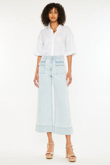  Jace High Rise Crop Wide Leg Jeans