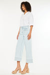 Jace High Rise Crop Wide Leg Jeans