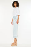 Jace High Rise Crop Wide Leg Jeans