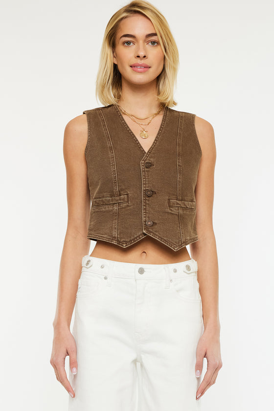 Vanya V-neck vest