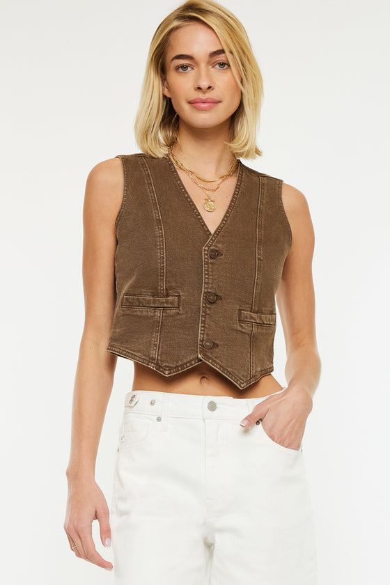 Vanya V-neck vest