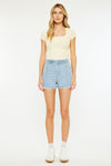 Jiana High Rise Paperbag Shorts