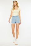 Jiana High Rise Paperbag Shorts