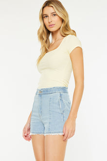  Jiana High Rise Paperbag Shorts