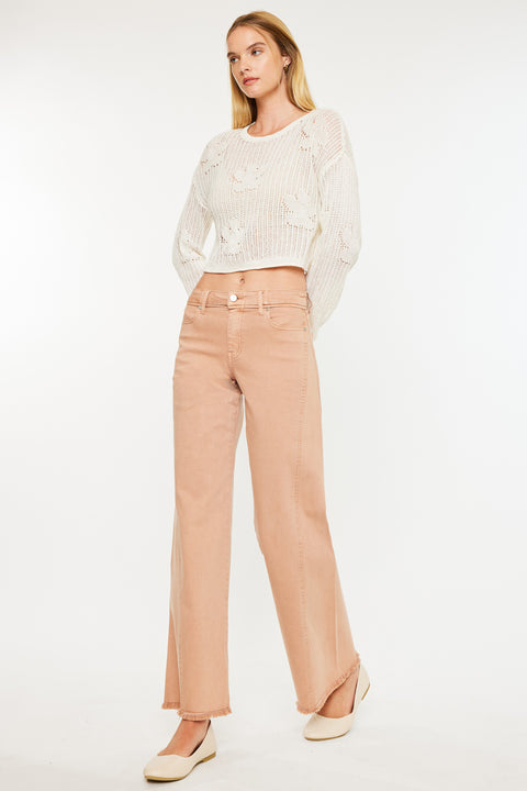 Mariluu  High Rise Wide Leg Jeans