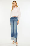 Sierra Mid Rise Wide Leg Jeans