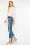 Sierra Mid Rise Wide Leg Jeans