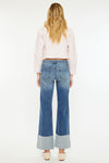 Sierra Mid Rise Wide Leg Jeans