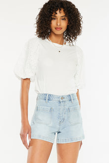  Matilda High Rise Trouser Shorts