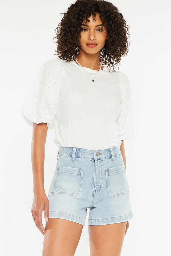 Matilda High Rise Trouser Shorts