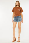 Presley Mid Rise Boyfriend Shorts