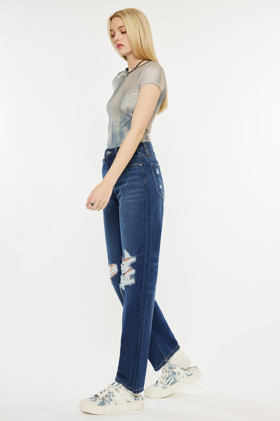 Wrene Ultra High Rise 90's Boyfriend Jeans - Official Kancan USA