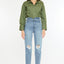 Blossom Ultra High Rise Belted Mom Jeans