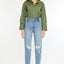 Blossom Ultra High Rise Belted Mom Jeans