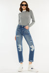 Kerrigan Ultra High Rise Mom Jeans - Official Kancan USA