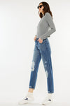 Kerrigan Ultra High Rise Mom Jeans - Official Kancan USA