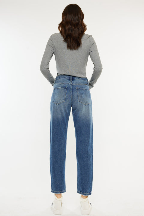 Kerrigan Ultra High Rise Mom Jeans - Official Kancan USA