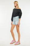 Daisy High Rise Mom Shorts