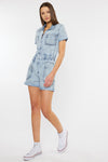 Victoria Short Sleeve Romper - Official Kancan USA