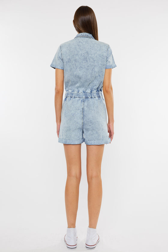 Victoria Short Sleeve Romper - Official Kancan USA