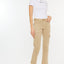 Lavinia High Rise Slim Straight Leg Caro Pants - Official Kancan USA