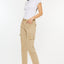 Lavinia High Rise Slim Straight Leg Caro Pants - Official Kancan USA