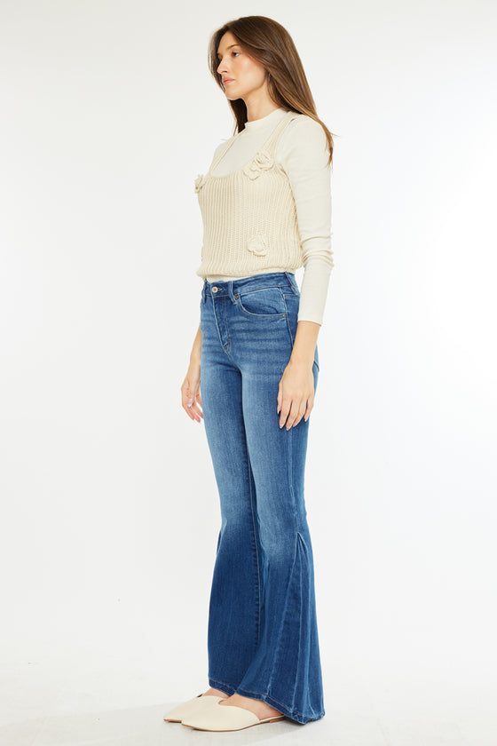 Thandie High Rise Flare Jeans