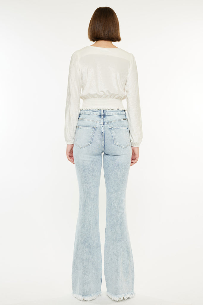 Ashton High Rise Flare Jeans - Official Kancan USA