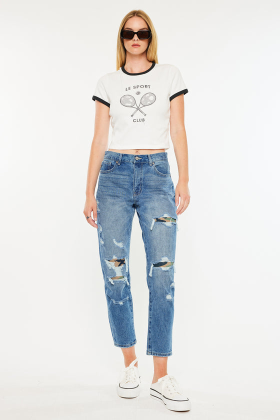 Esmee Ultra High Rise Mom Jeans