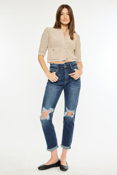 Chantal Ultra High Rise Mom Jeans